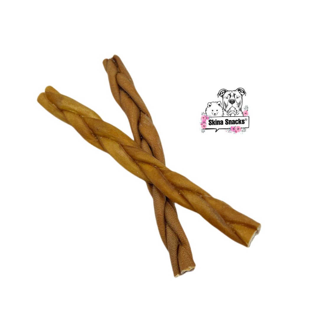 Pferdehaut Zöpfe 20cm 250g