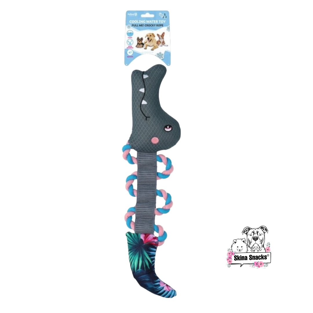 CoolPets Pull me! Crocky Rope Flower (Wasserspielzeug)