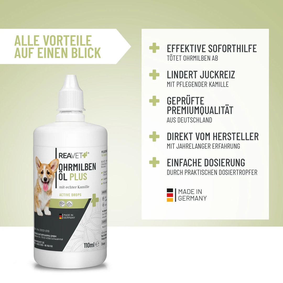 Ohrmilbenöl Plus 110ml