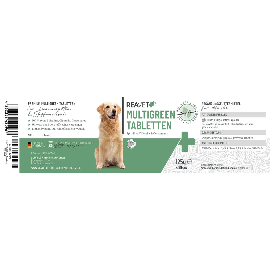 MultiGreen Tabletten 500Stk