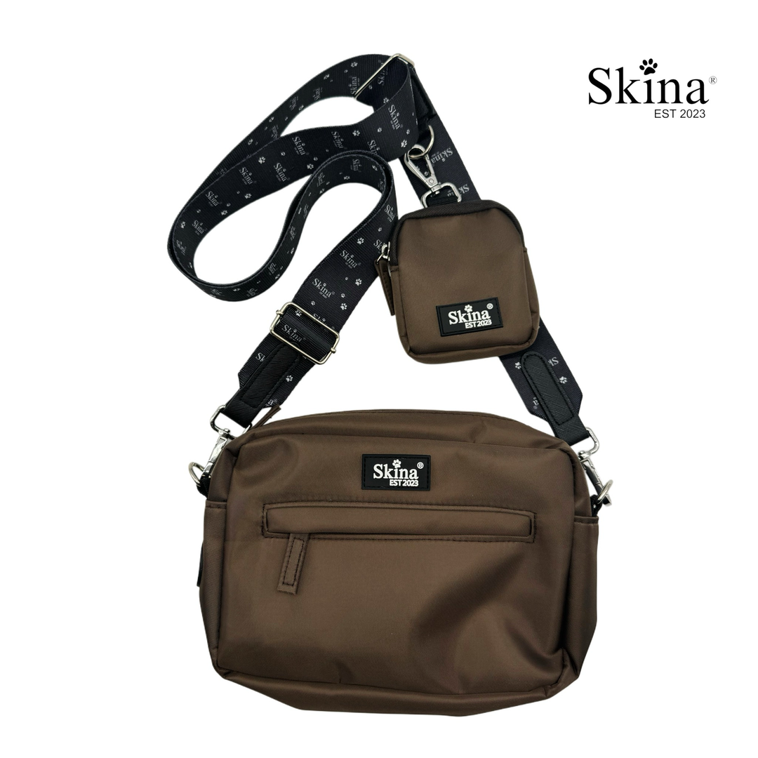 Skina Gassitasche „Braun“