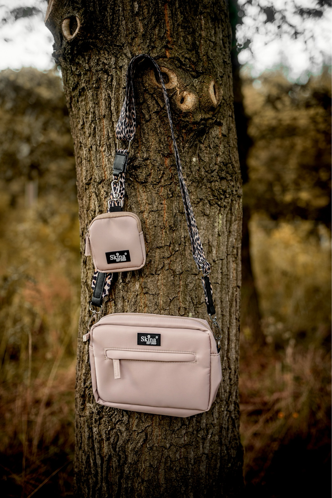 Skina Gassitasche „Beige“