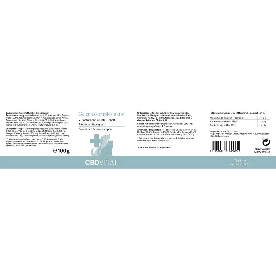 CBD Gelenkskomplex aktiv