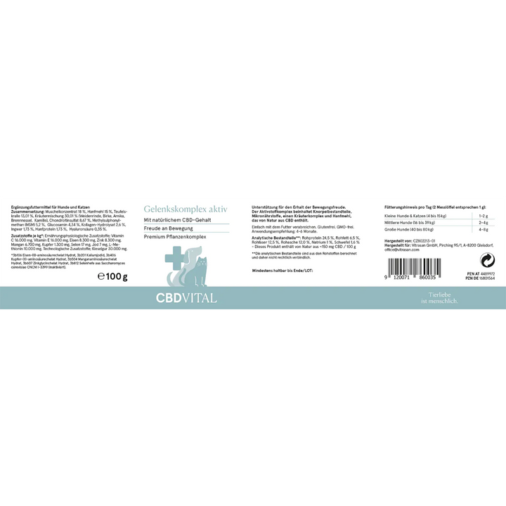 CBD Gelenkskomplex aktiv