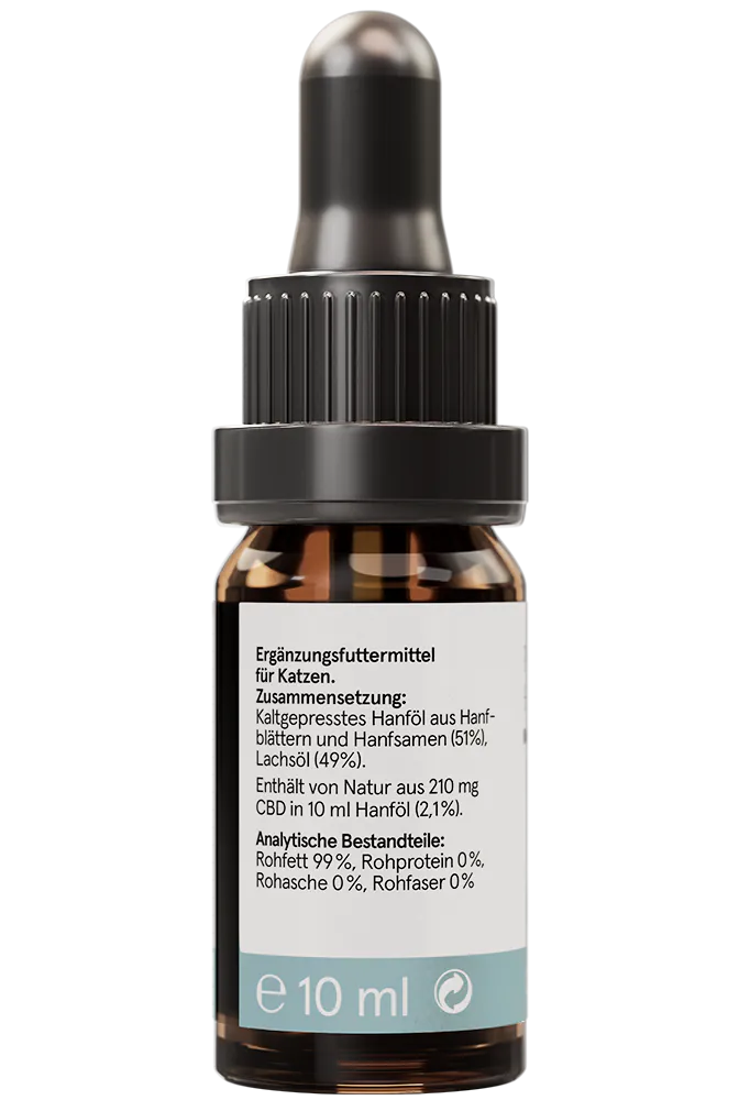 CBD Hanföl für Katzen
