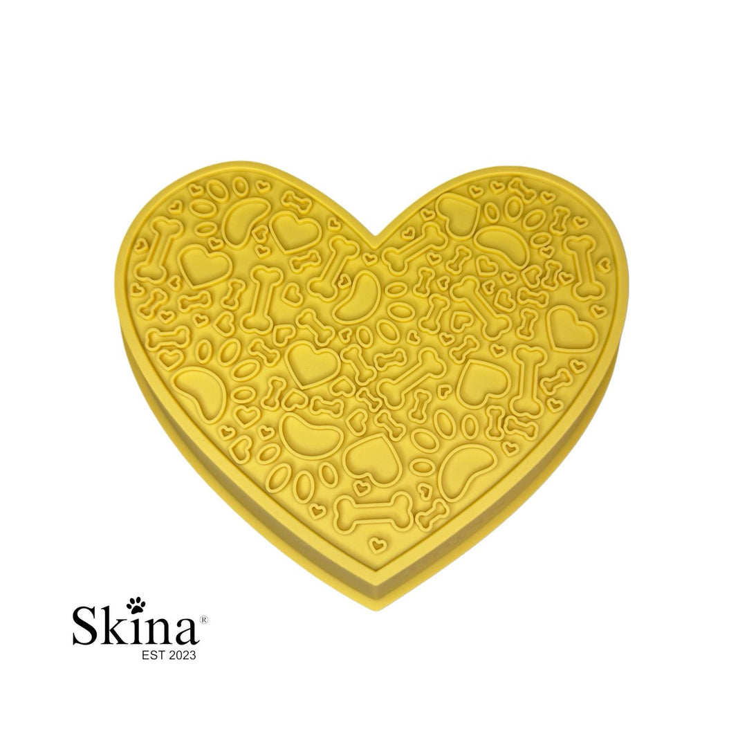 Skina Herz Schleckmatte
