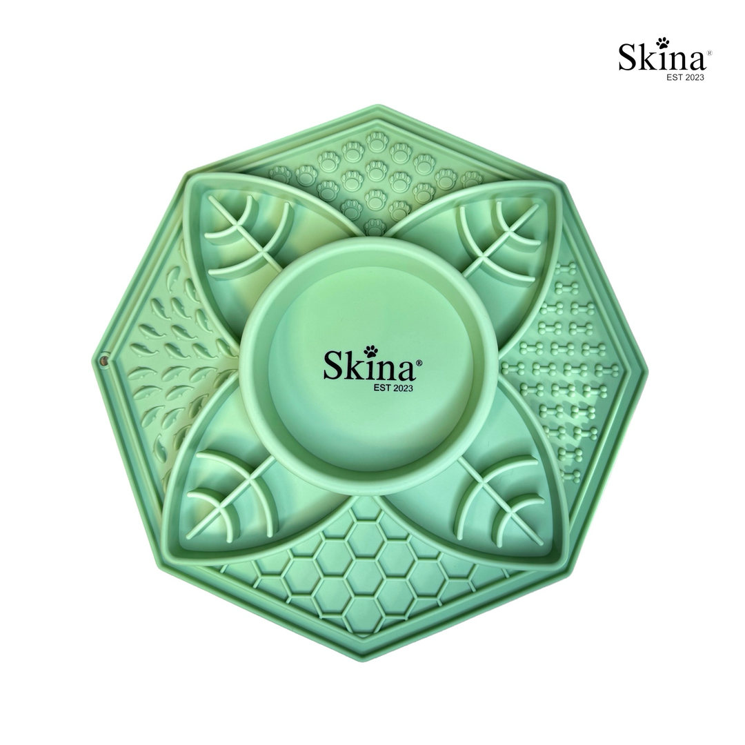 Skina Schleckmatte Olive