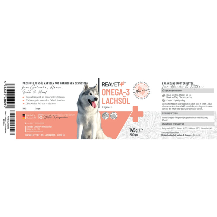 Omega-3 Lachsöl Kapseln