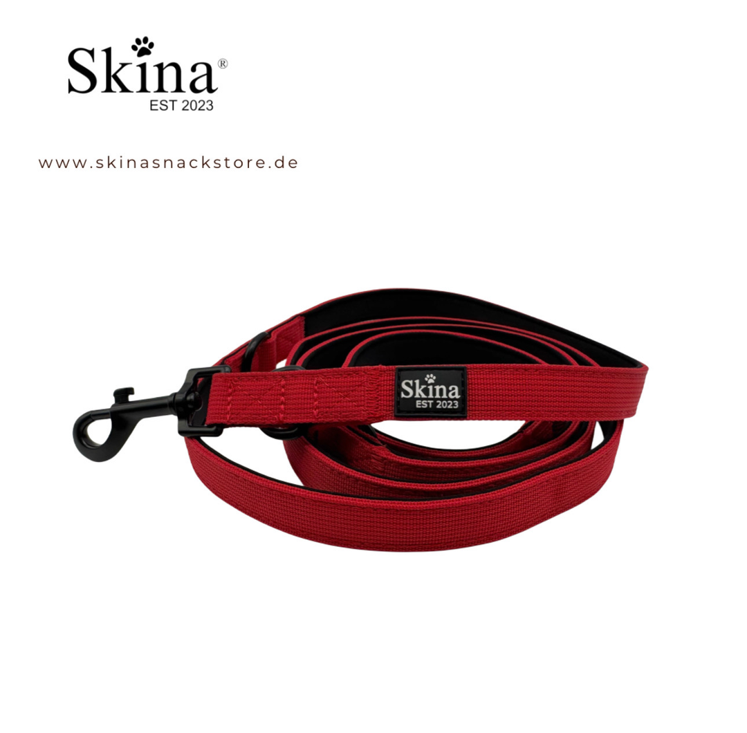 Skina Hundeleine Rot