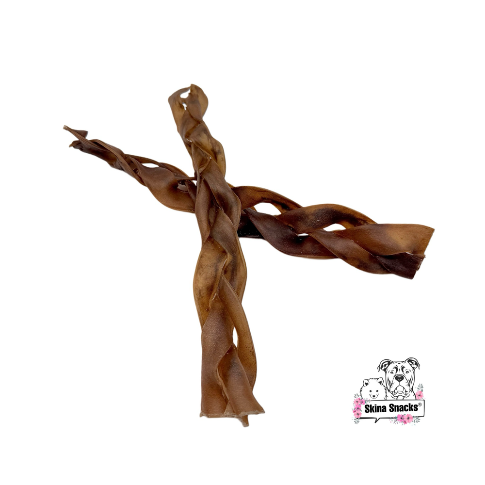 Kamelkopfhaut Zöpfe 30cm 250g