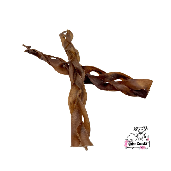 Kamelkopfhaut Zöpfe 30cm 250g
