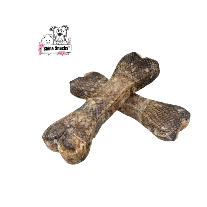 Lachskauknochen (mit Rind)