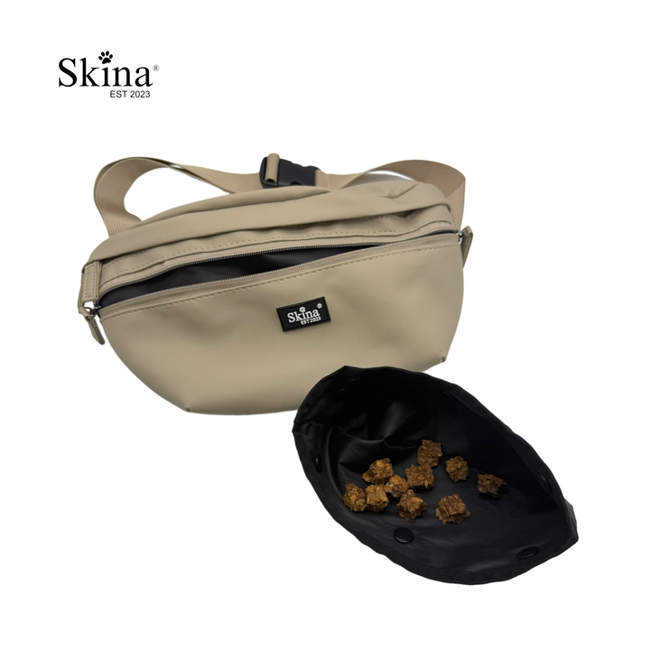 Skina Leckerlitasche "Beige"