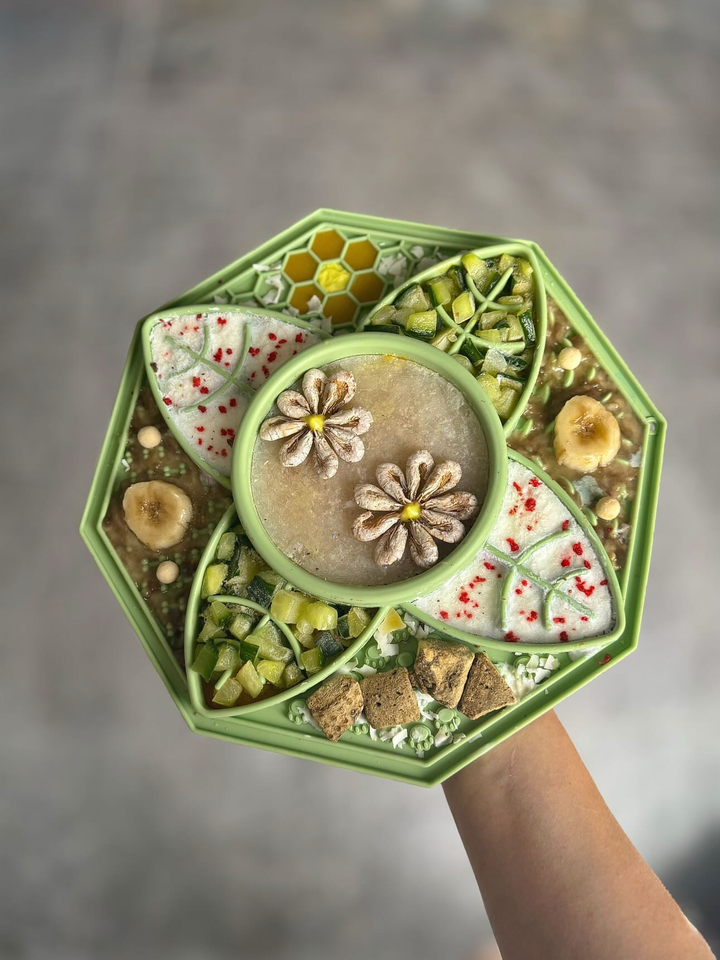 Skina Schleckmatte Olive