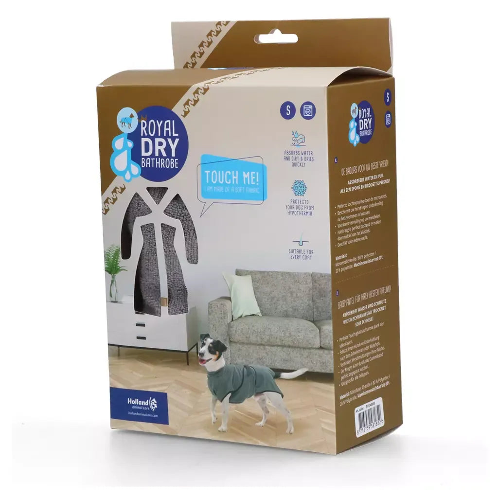 Royal Dry Bademantel für Hunde