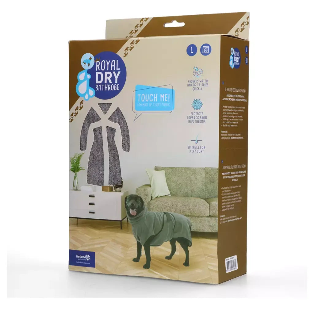 Royal Dry Bademantel für Hunde