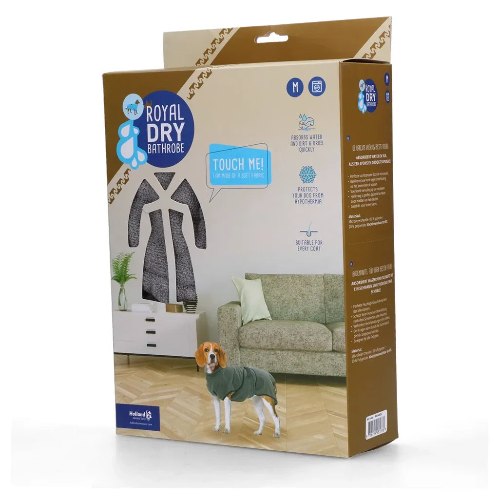 Royal Dry Bademantel für Hunde