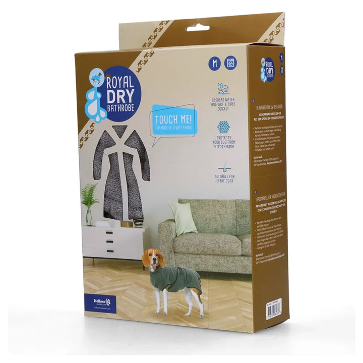 Royal Dry Bademantel für Hunde