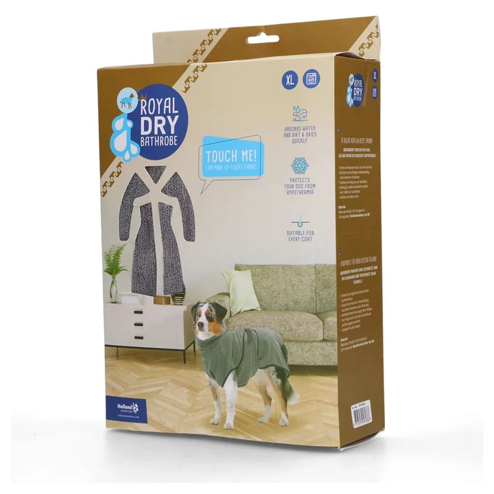 Royal Dry Bademantel für Hunde