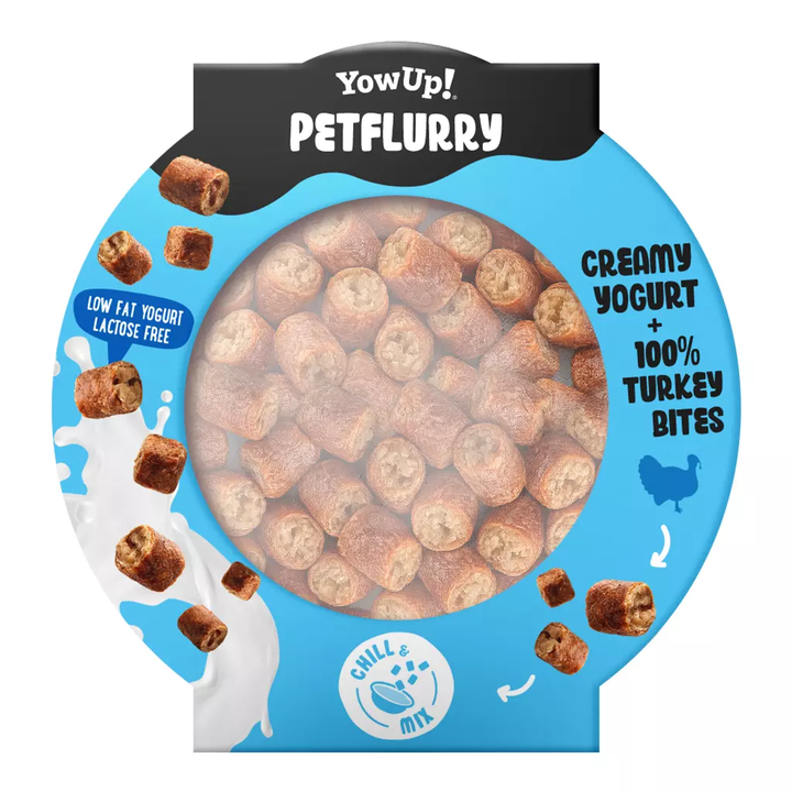 Yowup Petflurry Creamy &amp; Crunchy  100% Pute