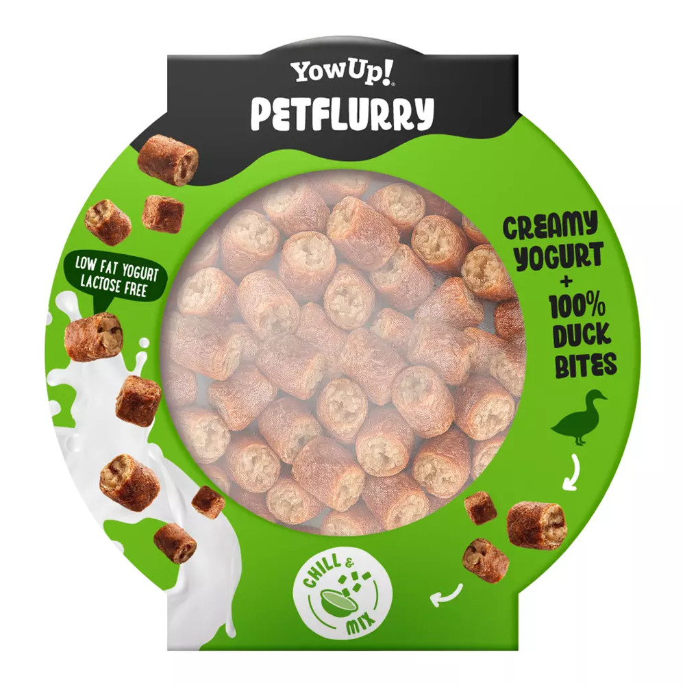 Yowup Petflurry Creamy & Crunchy  100% Ente