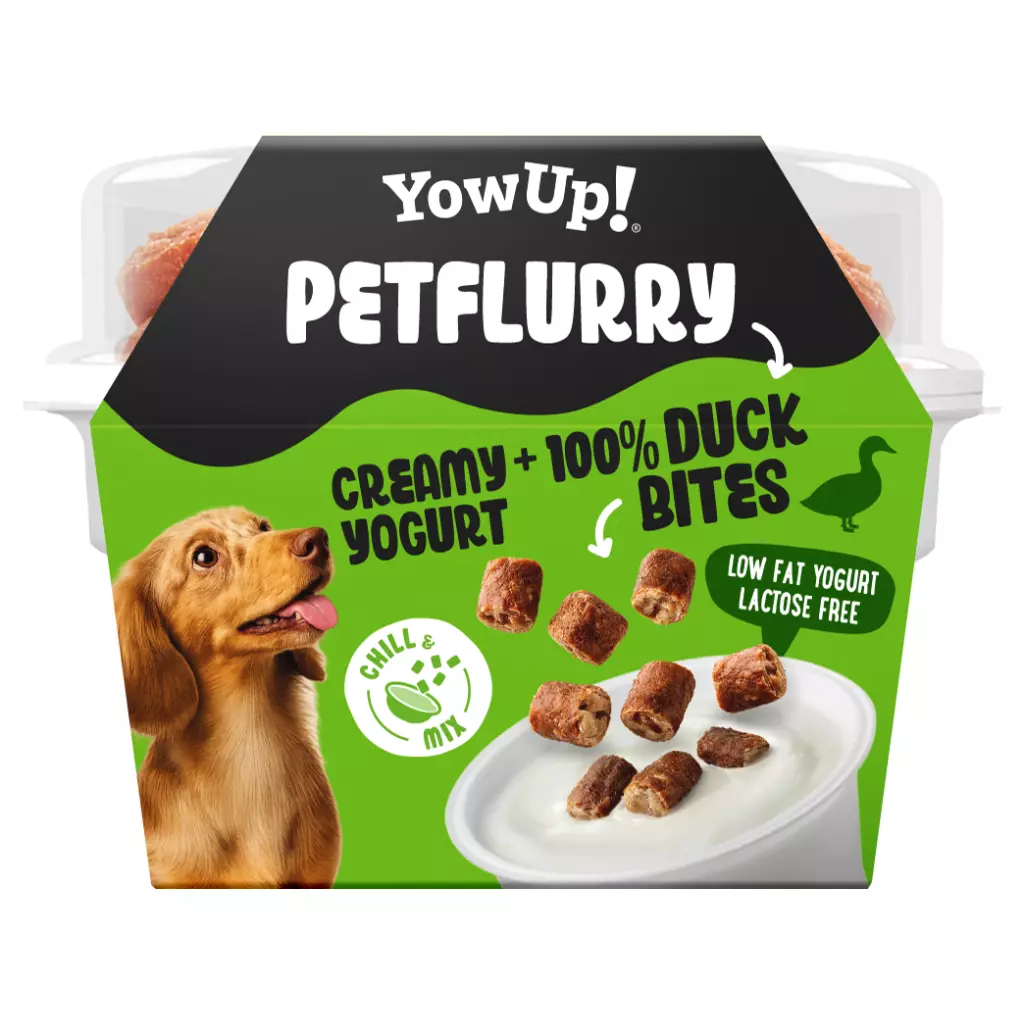 Yowup Petflurry Creamy & Crunchy  100% Ente